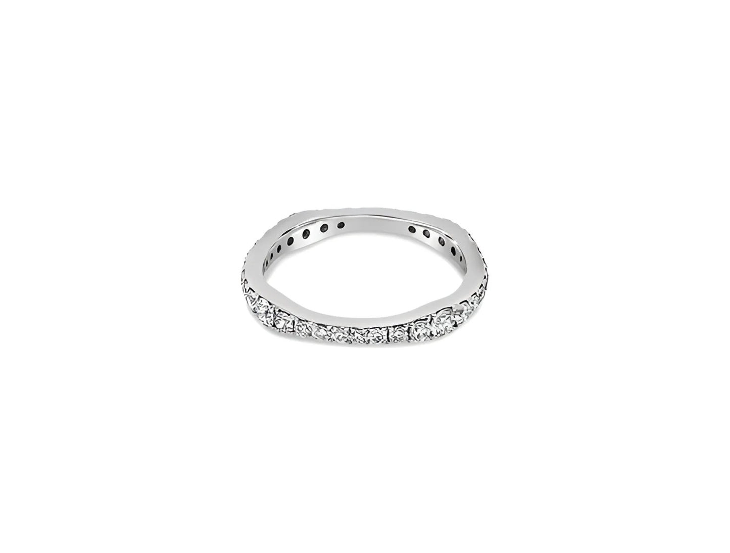 (REF 1065) 0.84ct Diamond Eternity Ring (18ct White Gold)