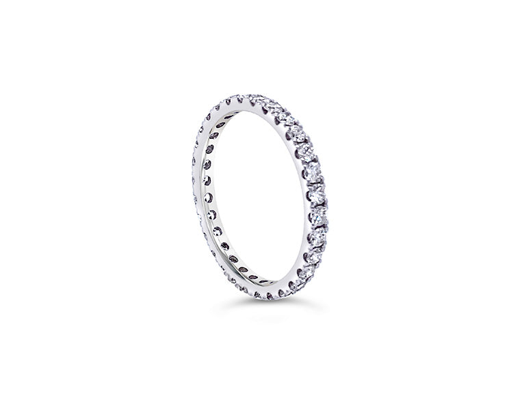 (REF 1249) 0.83c Diamond Eternity Ring (18CT WHITE GOLD)