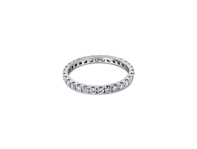 (REF 1249) 0.83c Diamond Eternity Ring (18CT WHITE GOLD)