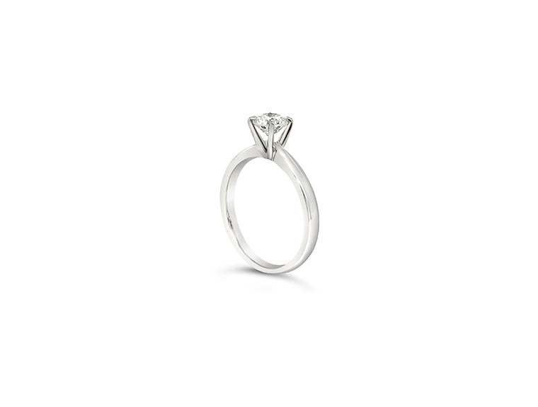 (REF 1364) 0.75ct DIAMOND SOLITAIRE RING (PLATINUM)