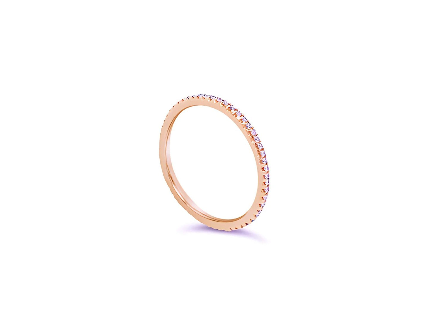 (REF 1431) 0.26ct Diamond Eternity Ring (18ct Rose Gold)