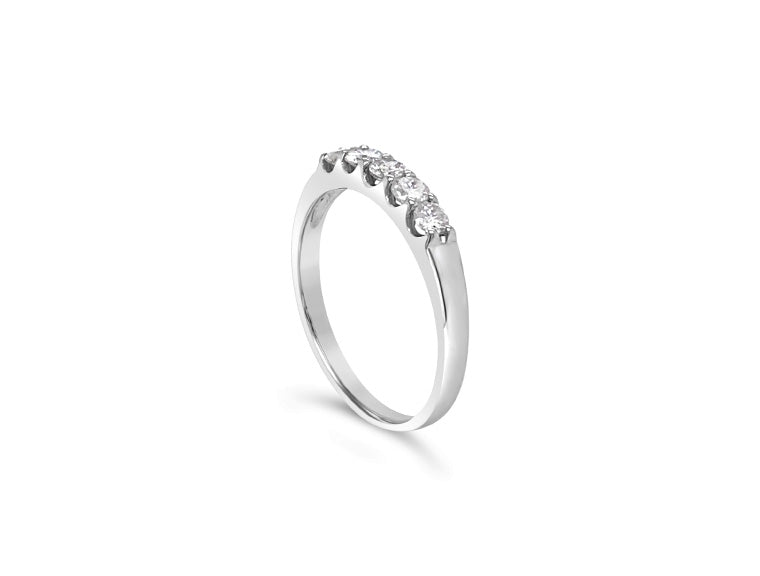 (REF 1440) 0.46ct Diamond Eternity Ring (18ct White Gold)