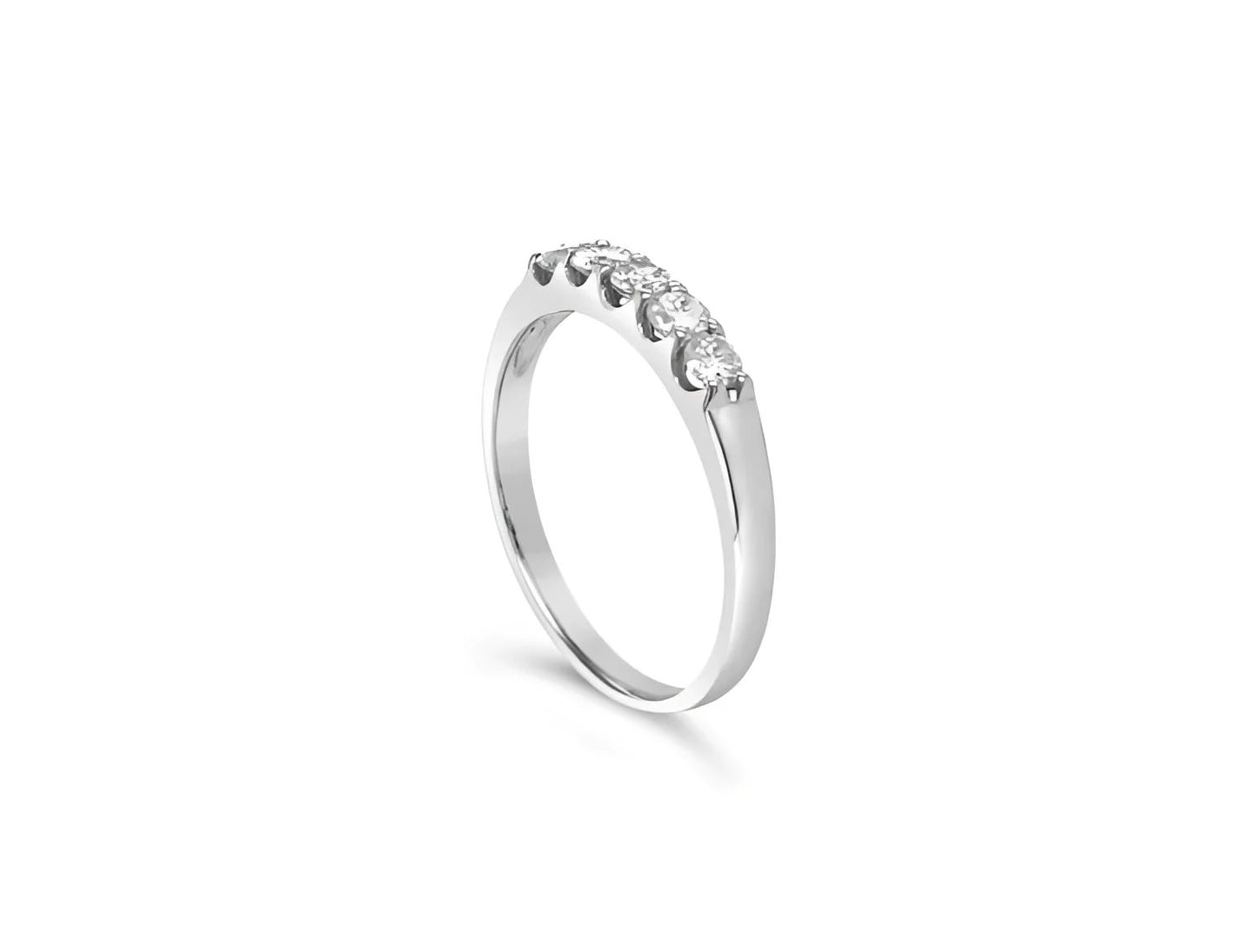 (REF 1440) 0.46ct Diamond Eternity Ring (18ct White Gold)