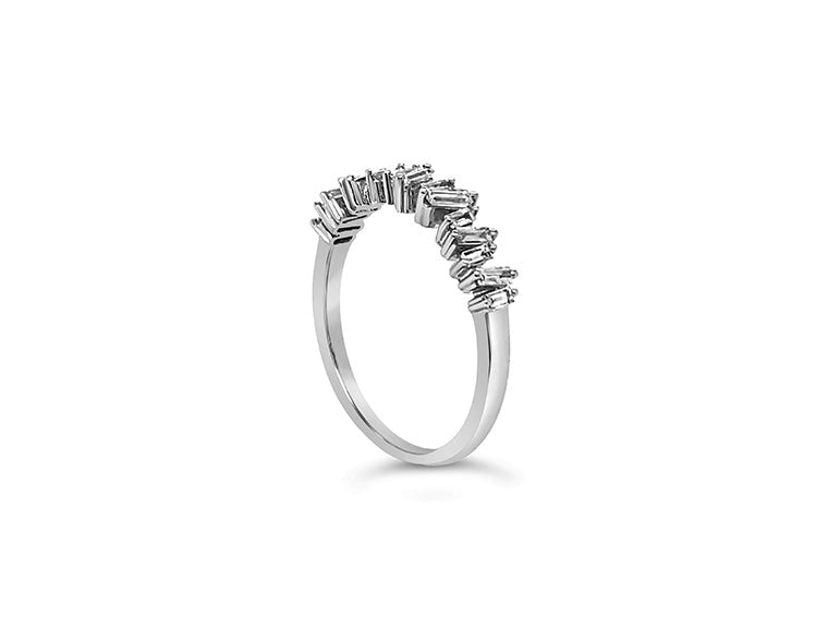 (REF 1444) 0.41ct Diamond Eternity Ring (18ct White Gold)