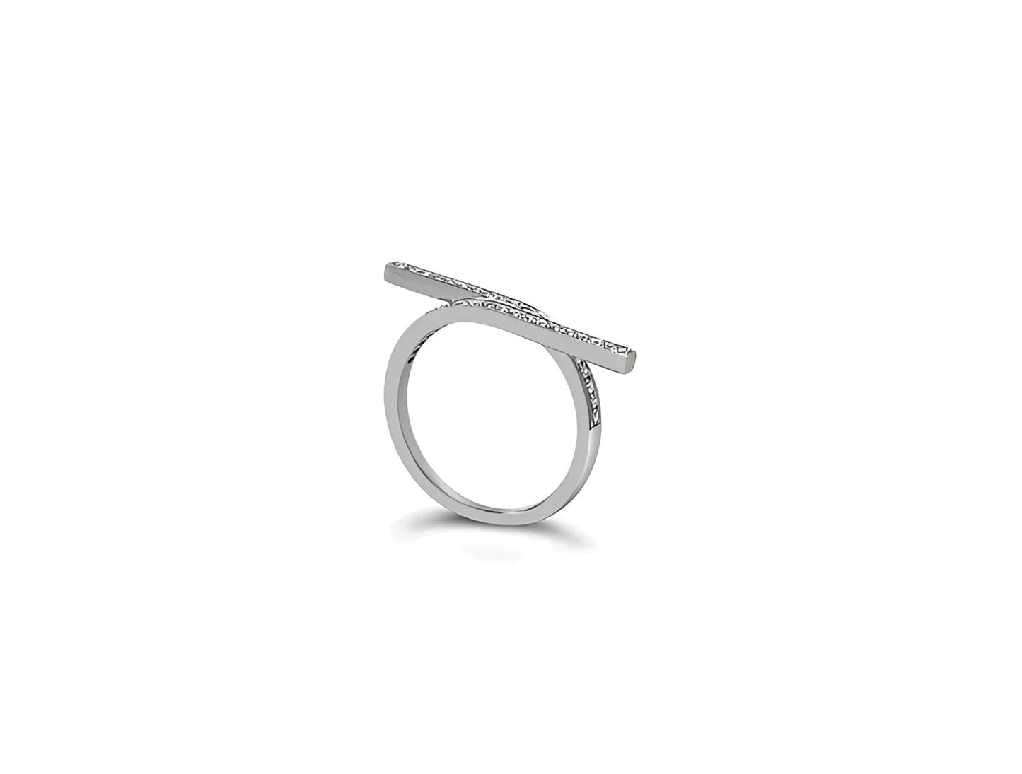 (REF 1618) 0.25ct Diamond Ring (18ct White gold)