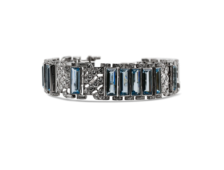 Louis Vuitton Diamond Bracelet – 18ct White Gold