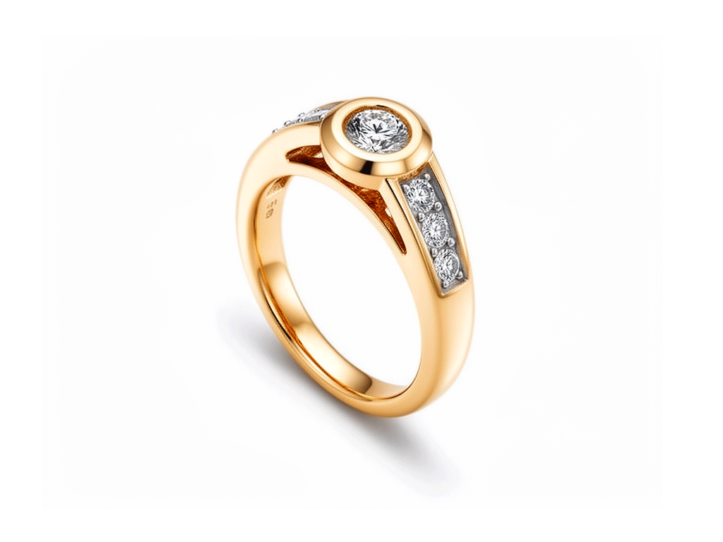 0.98ct Diamond Solitaire Ring – 18ct Yellow Gold