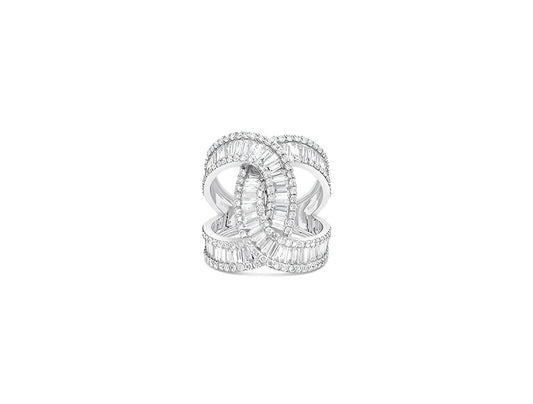 (Ref 1857) 2.59ct Baguette Diamond Ring (18ct White Gold)