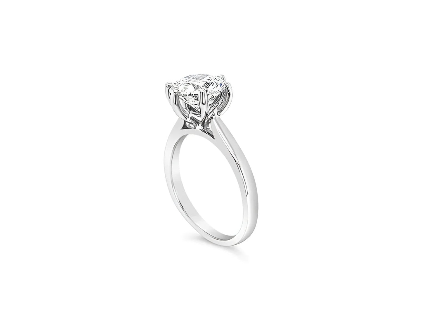 (Ref 1875) 3.61cts Lab Solitaire Diamond (Platinum) IGI Certificate