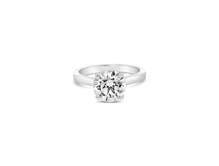 (Ref 1875) 3.61cts Lab Solitaire Diamond (Platinum) IGI Certificate