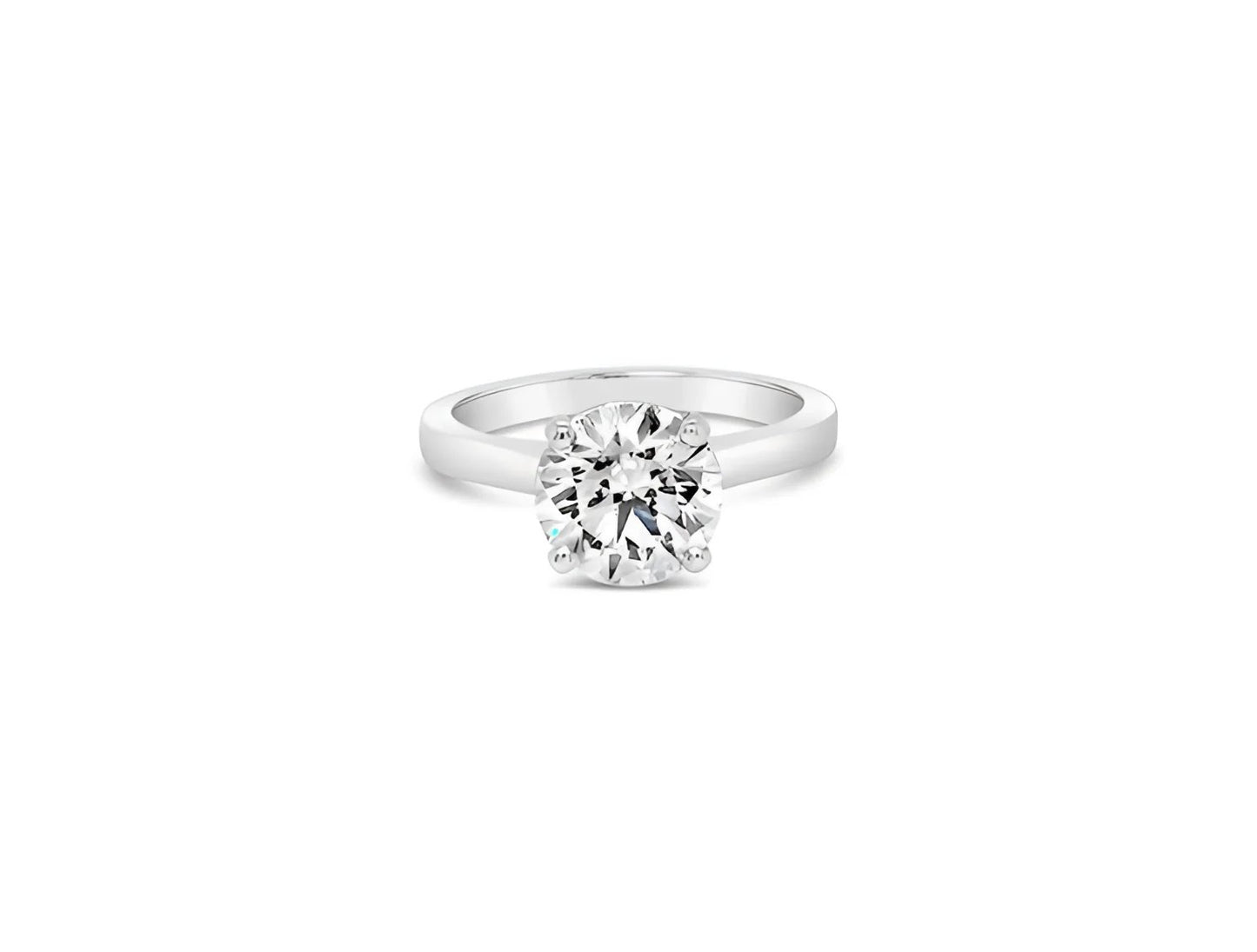 (Ref 1875) 3.61cts Lab Solitaire Diamond (Platinum) IGI Certificate