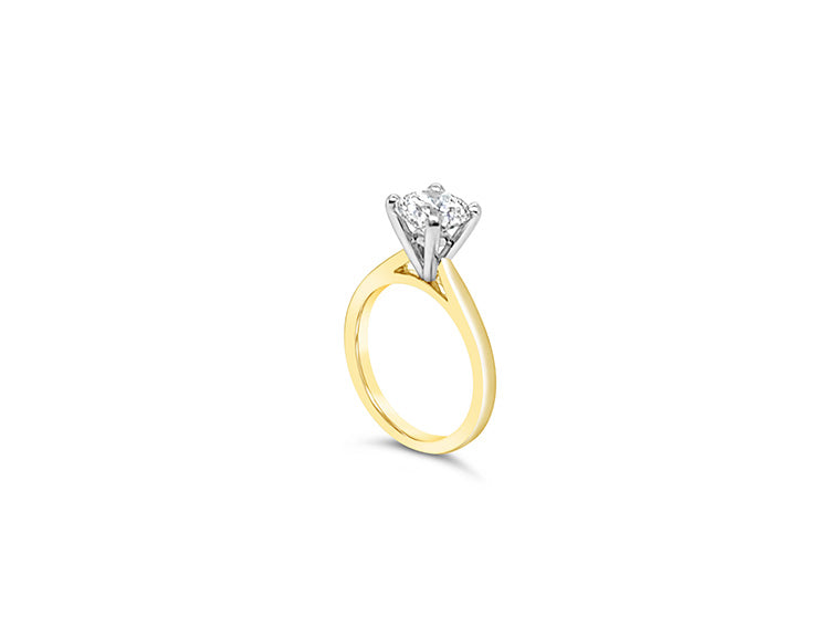(Ref 1924) 1.50ct Lab Diamond Solitaire Ring (18ct Yellow Gold)