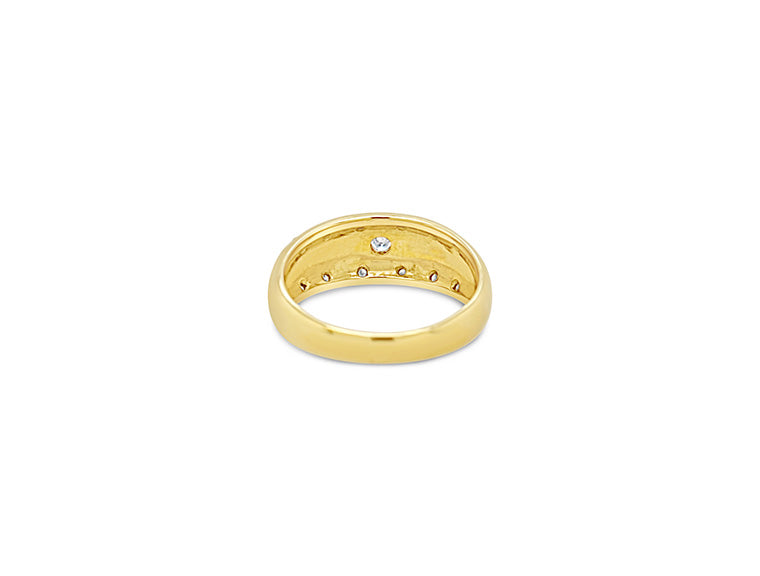 (REF 1940) Faberge Band (18ct Yellow Gold)