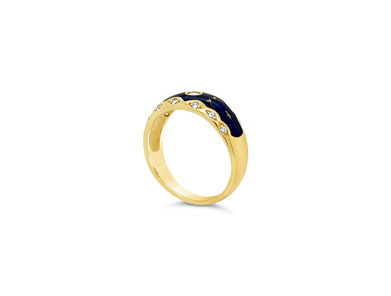 (REF 1940) Faberge Band (18ct Yellow Gold)