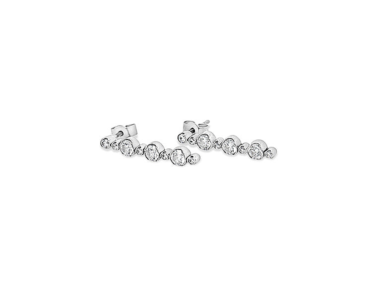 (REF 1944) 1.5ct Earrings Diamond Drop (18ct white gold)