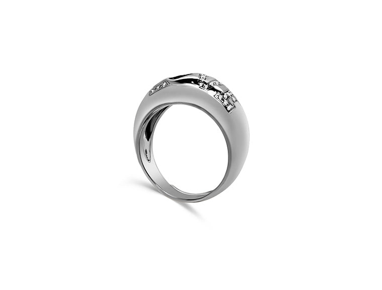 Chopard Love Ring with Floating Diamond – 18ct White Gold