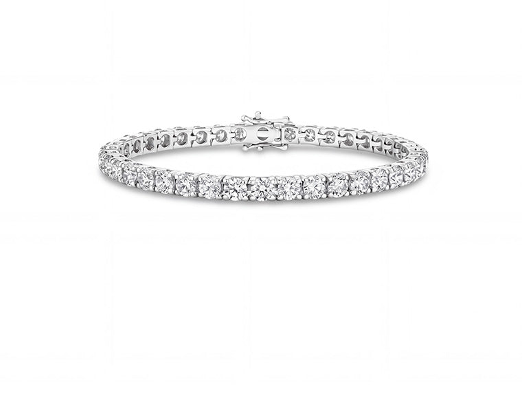 9.62ct Lab Diamond Tennis Bracelet – Platinum
