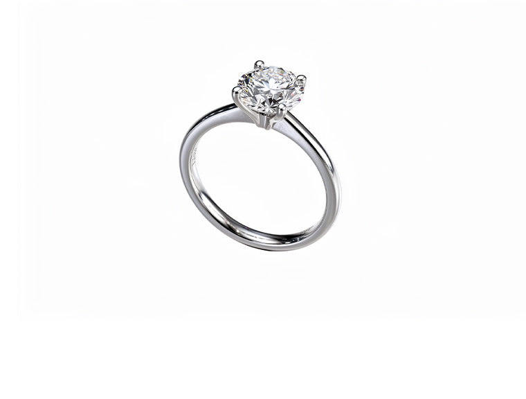 2cts - Lab Grow Diamond Solitaire Ring - Platinum (IGI Certificate)