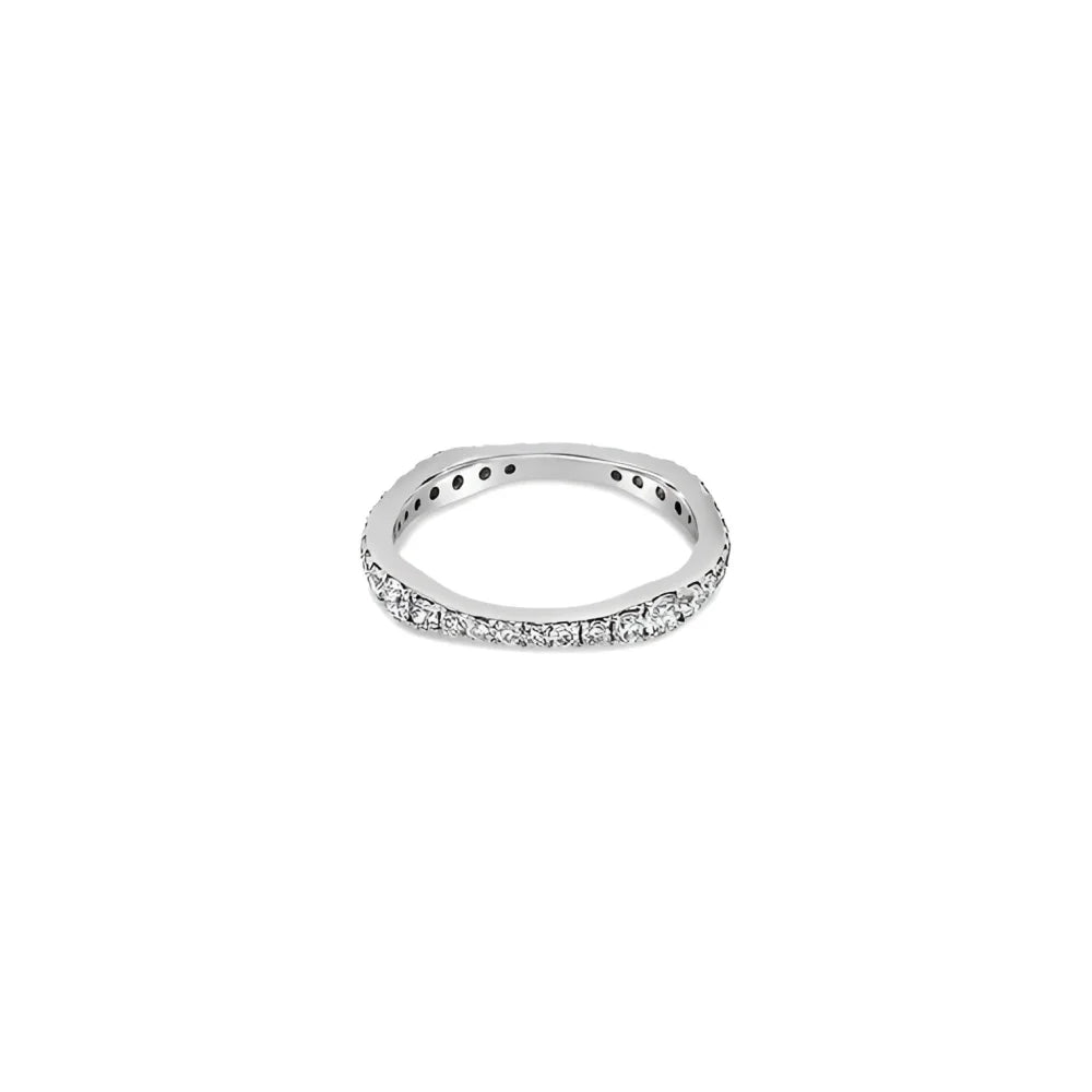(REF 1065) 0.84ct Diamond Eternity Ring (18ct White Gold)