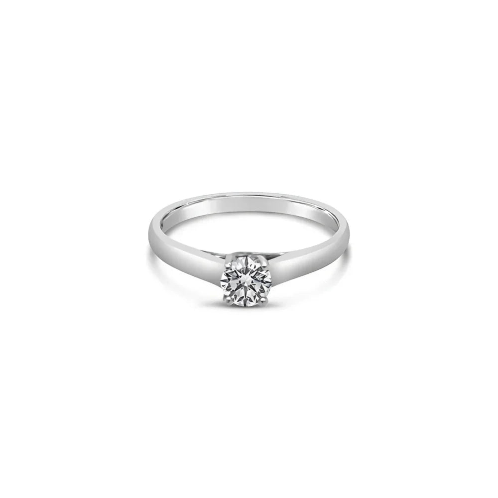 (REF 1135) 0.44ct Solitaire Ring (Platinum)