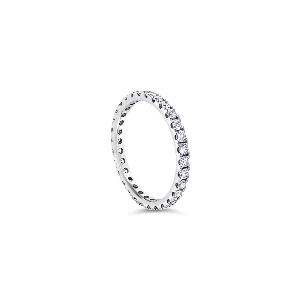 (REF 1249) 0.83c Diamond Eternity Ring (18CT WHITE GOLD)