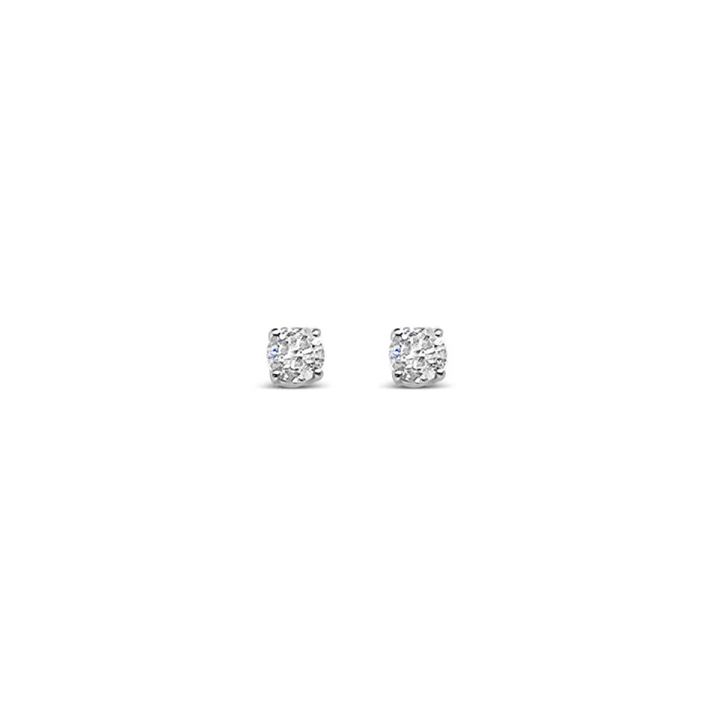 (Ref 1780) 0.50ct Diamond Stud Earring (14ct White Gold)