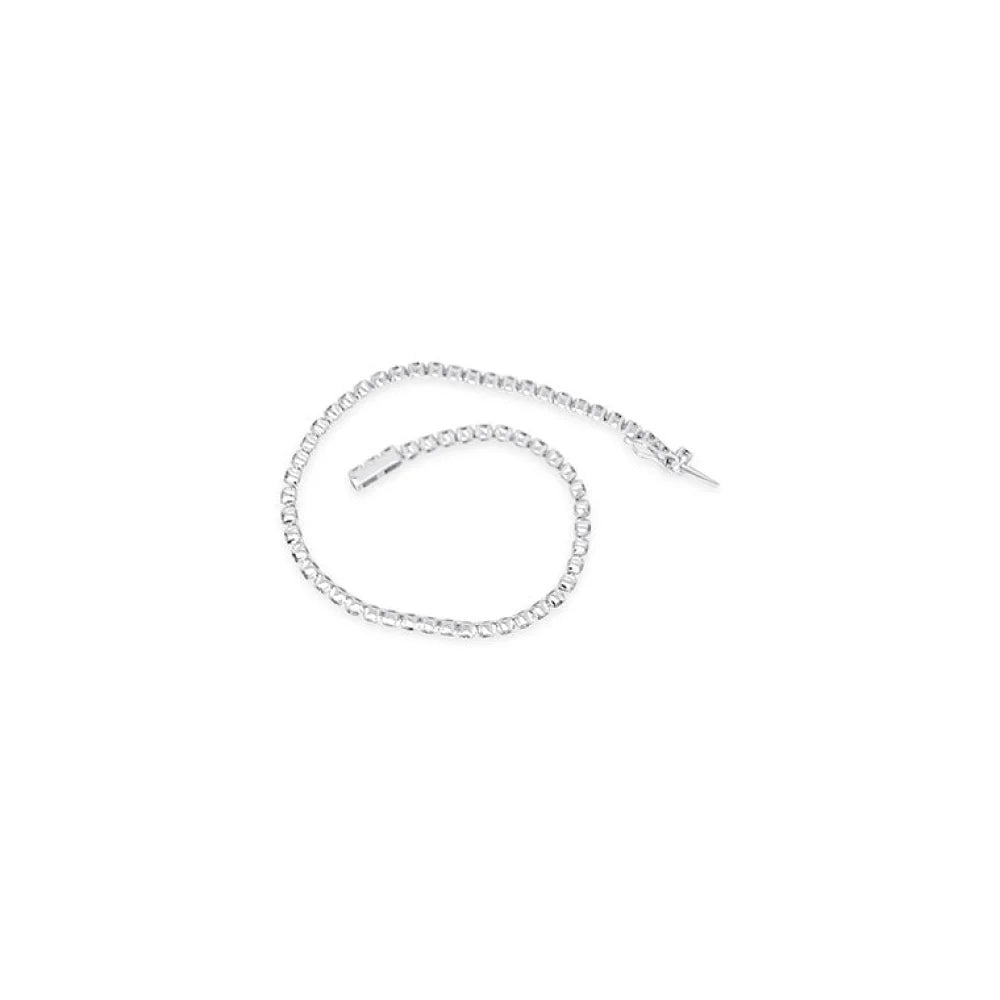 (Ref 1848) 2.09cts Diamond Tennis Bracelet (18ct White Gold)