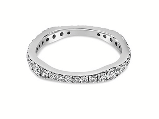 0.84ct Diamond Eternity Ring – 18ct White Gold