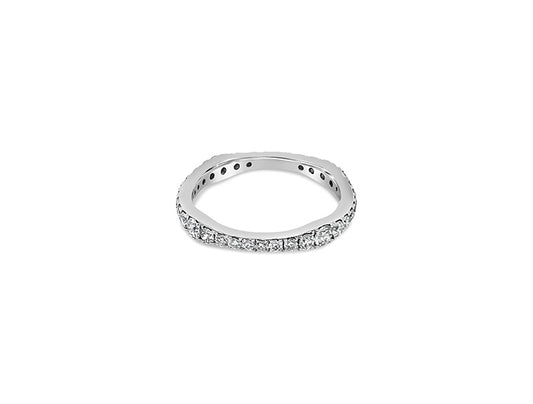 (REF 1065) 0.84ct Diamond Eternity Ring (18ct White Gold)