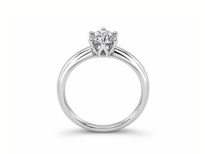 0.43ct Tiffany & Co Diamond Solitaire Ring – 18ct White Gold