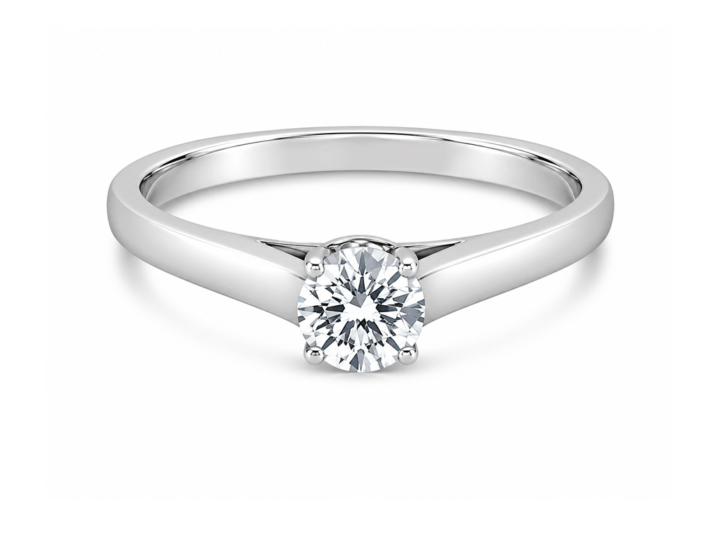 0.44ct Diamond Solitaire Ring – Platinum