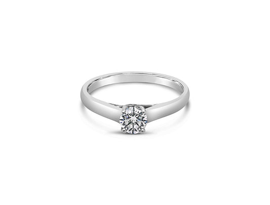 (REF 1135) 0.44ct Solitaire Ring (Platinum)