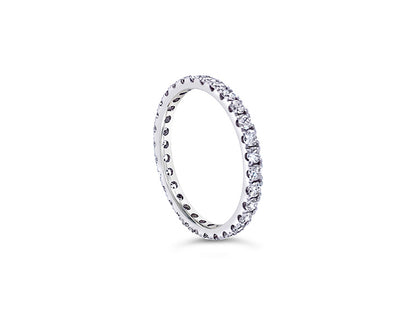 (REF 1249) 0.83c Diamond Eternity Ring (18CT WHITE GOLD)