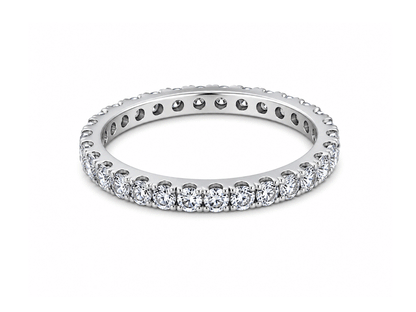 0.83ct Diamond Eternity Ring – 18ct White Gold