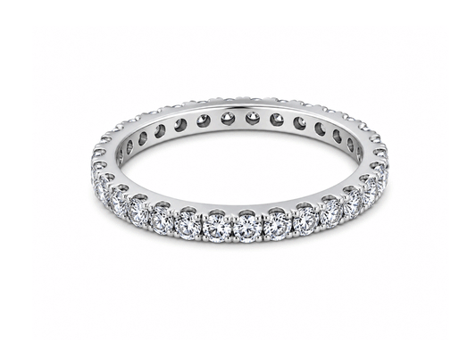 0.83ct Diamond Eternity Ring – 18ct White Gold