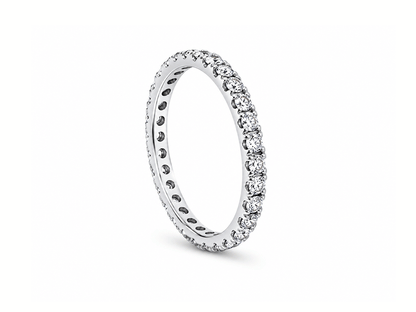 0.83ct Diamond Eternity Ring – 18ct White Gold