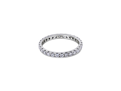 (REF 1249) 0.83c Diamond Eternity Ring (18CT WHITE GOLD)