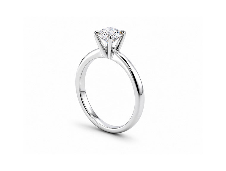 0.75ct Diamond Solitaire Ring – Platinum