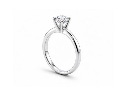 0.75ct Diamond Solitaire Ring – Platinum