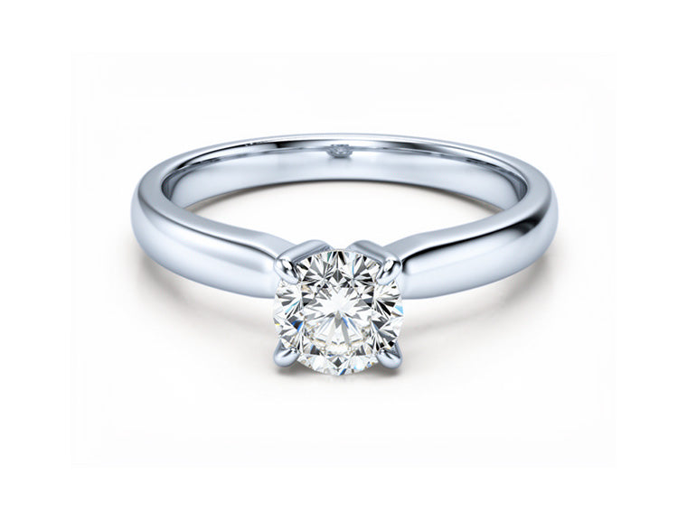 0.75ct Diamond Solitaire Ring – Platinum