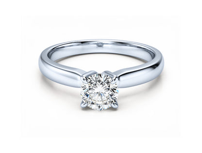 0.75ct Diamond Solitaire Ring – Platinum