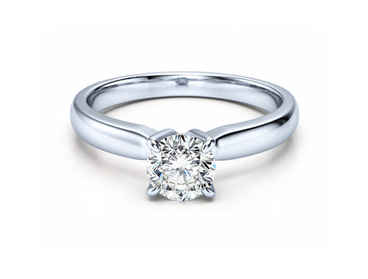 0.75ct Diamond Solitaire Ring – Platinum