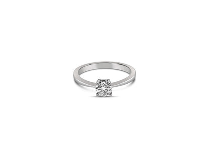 (REF 1427) 0.47ct Diamond Solitaire Ring (18ct White Gold)