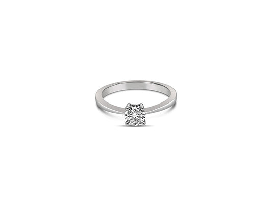 (REF 1427) 0.47ct Diamond Solitaire Ring (18ct White Gold)