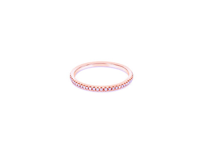 (REF 1431) 0.26ct Diamond Eternity Ring (18ct Rose Gold)