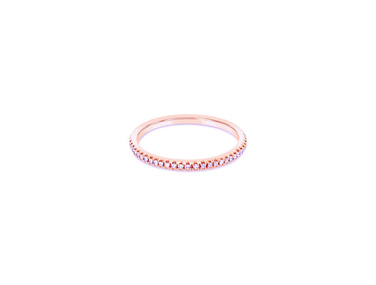 (REF 1431) 0.26ct Diamond Eternity Ring (18ct Rose Gold)