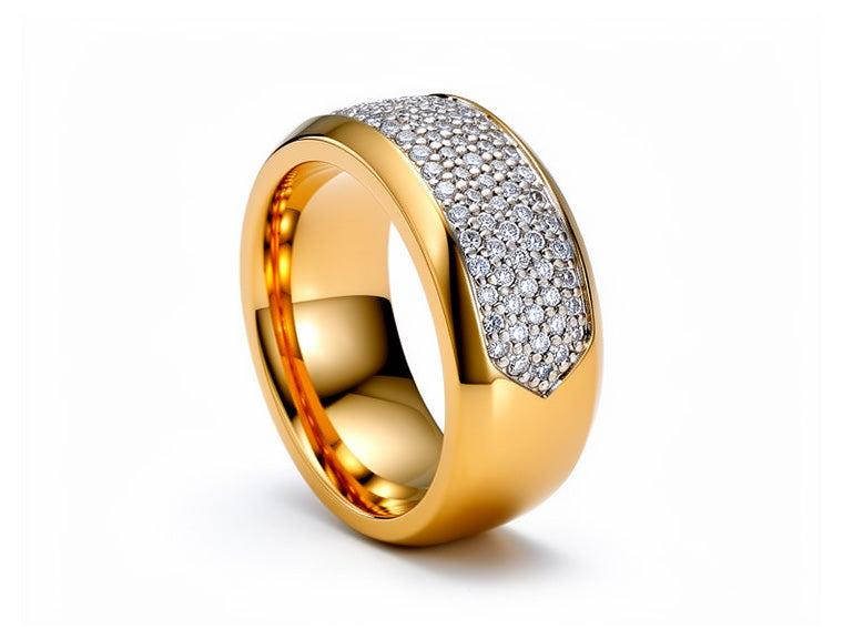 1.50ct Diamond Pavé Ring – 18ct Yellow Gold