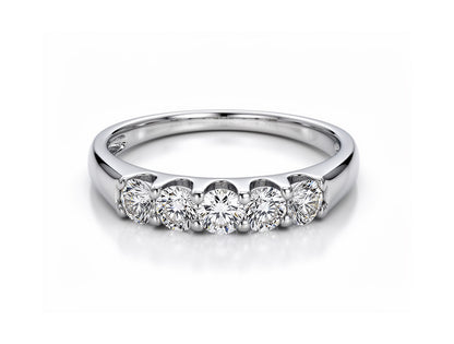 0.46ct Diamond Eternity Ring – 18ct White Gold