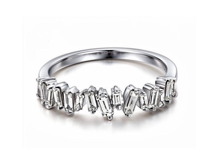 0.41ct Diamond Eternity Ring – 18ct White Gold