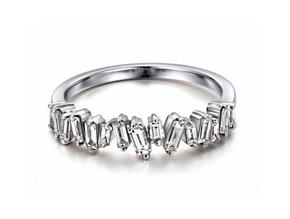 0.41ct Diamond Eternity Ring – 18ct White Gold